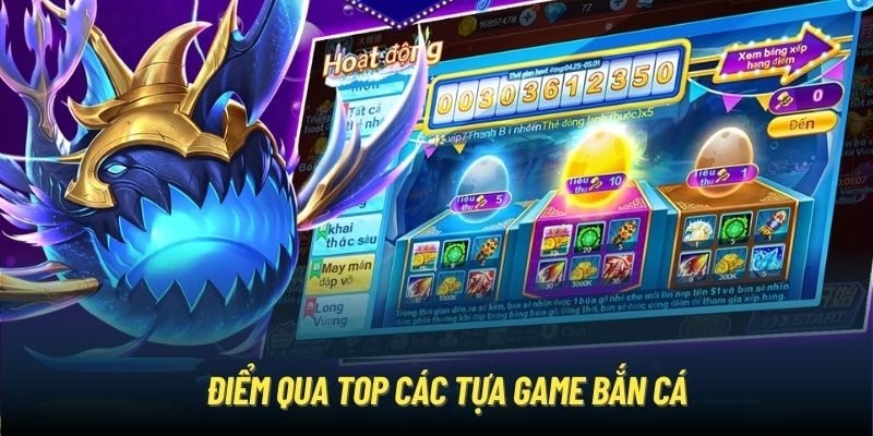 Điểm qua top các tựa game bắn cá tại Bet88